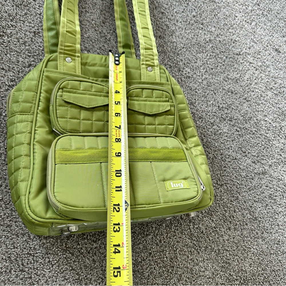 Lug Puddle Jumper Overnight Travel Gym Bag Lime Green - Picture 12 of 13
